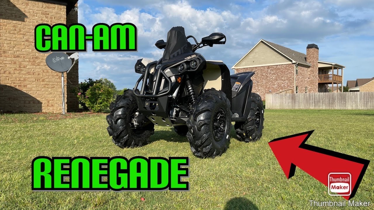 2021 Can-am Renegade 570 XMR Overview and First Ride