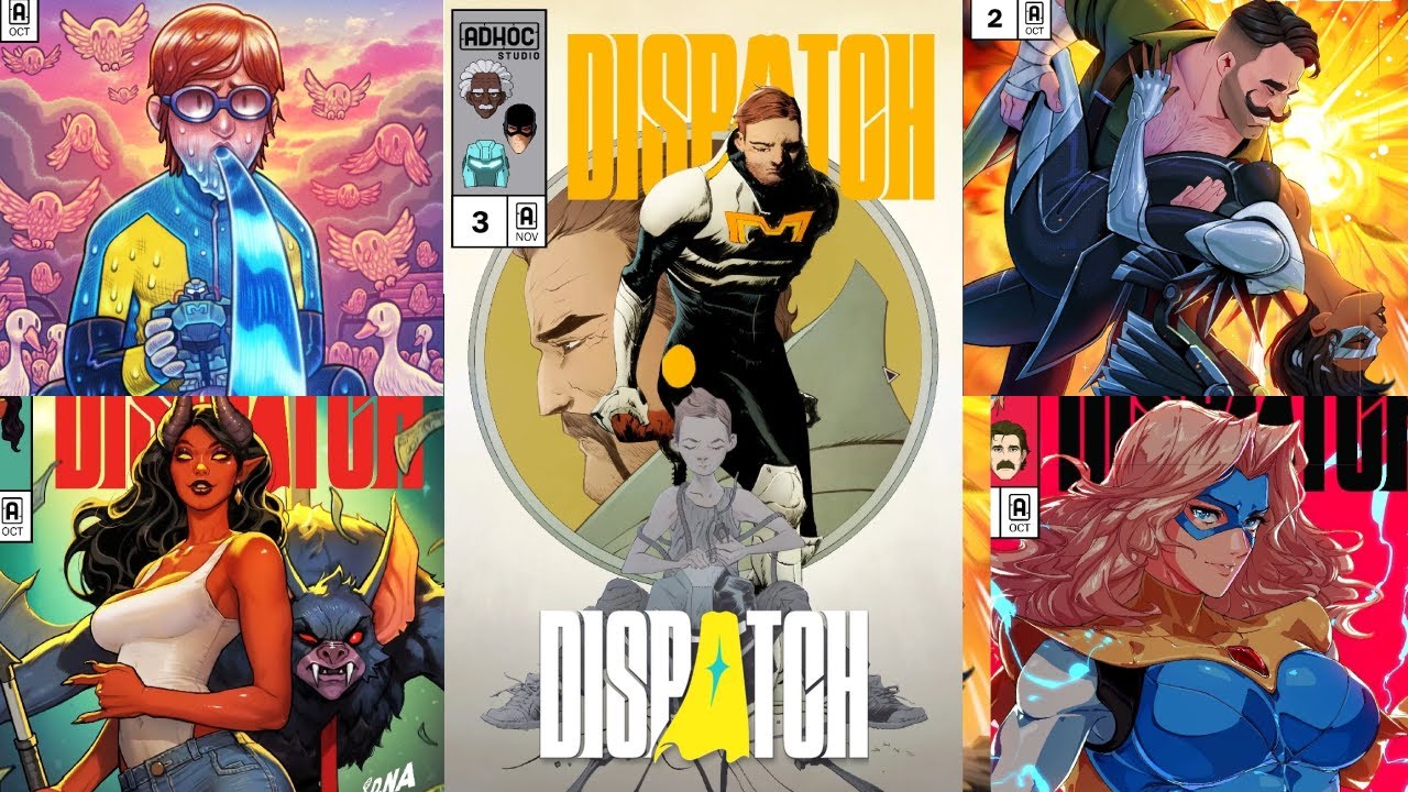 The Backstory of Dispatch - Comics (1-5)
