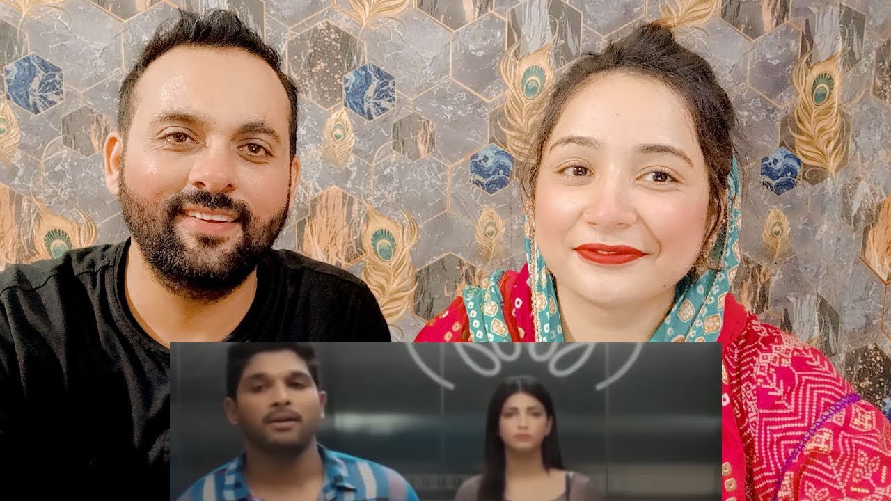Allu Arjun Movie | Main Hoon Lucky The Racer Part 2 | Pakistani Couple Reaction | Sana Shan Reaction