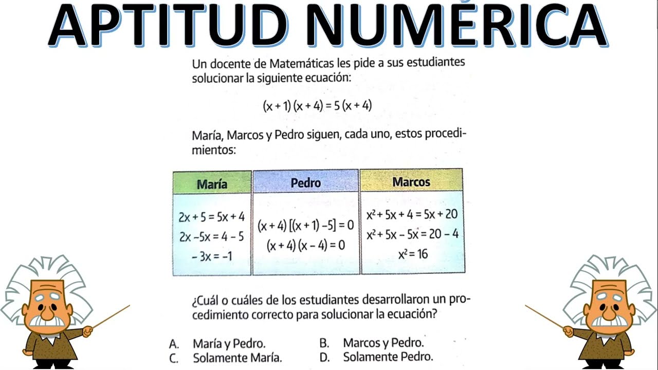 PREGUNTA ICFES (ECUACIONES) - COMPONENTE VARIACIONAL