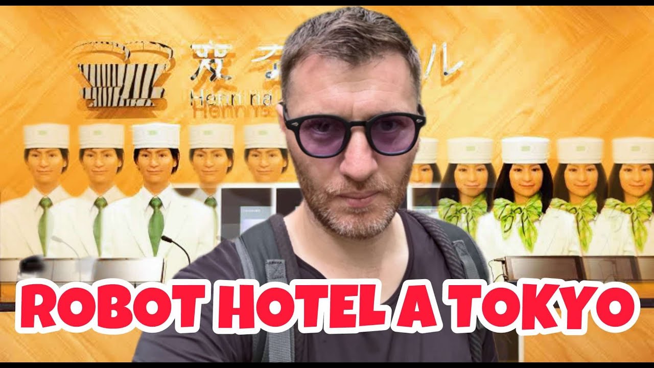 ESPERIENZA UNICA: provo un hotel gestito da robot in GIAPPONE!