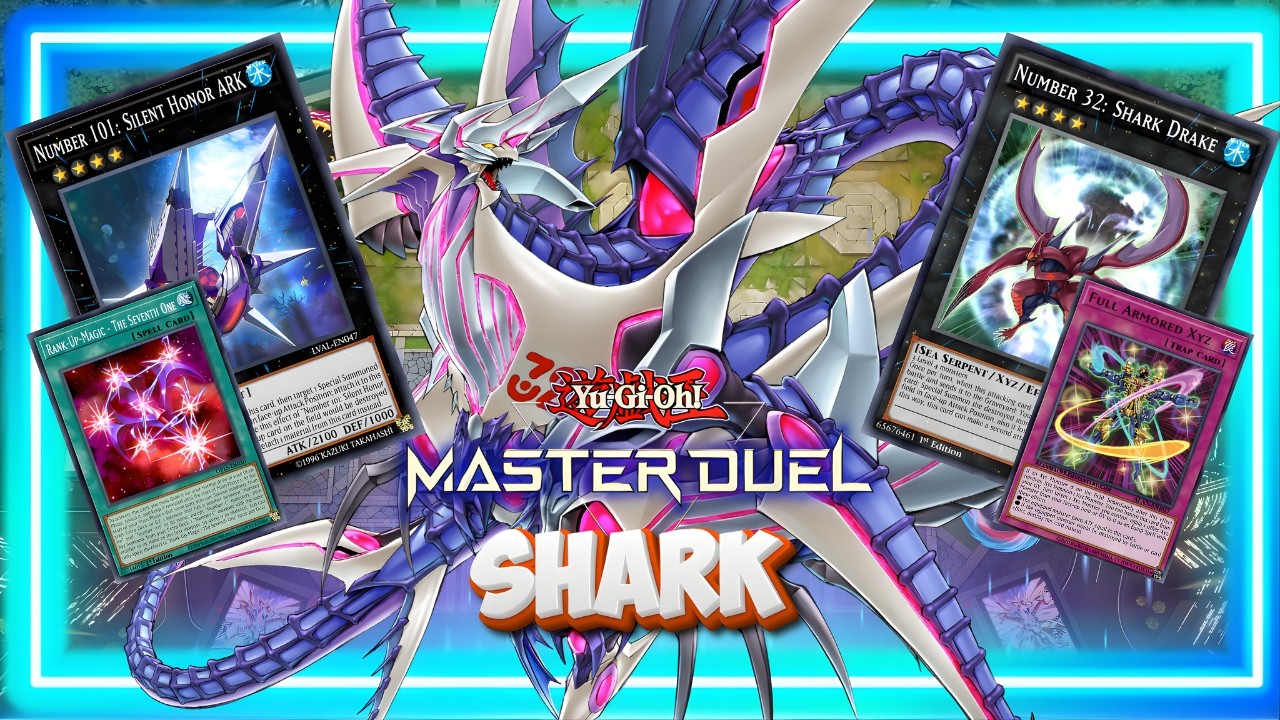 SHARK DECK ARCHETYPE - STEAL AND ATTACH OPPONENTS MONSTERS! | YUGIOH! MASTER DUEL