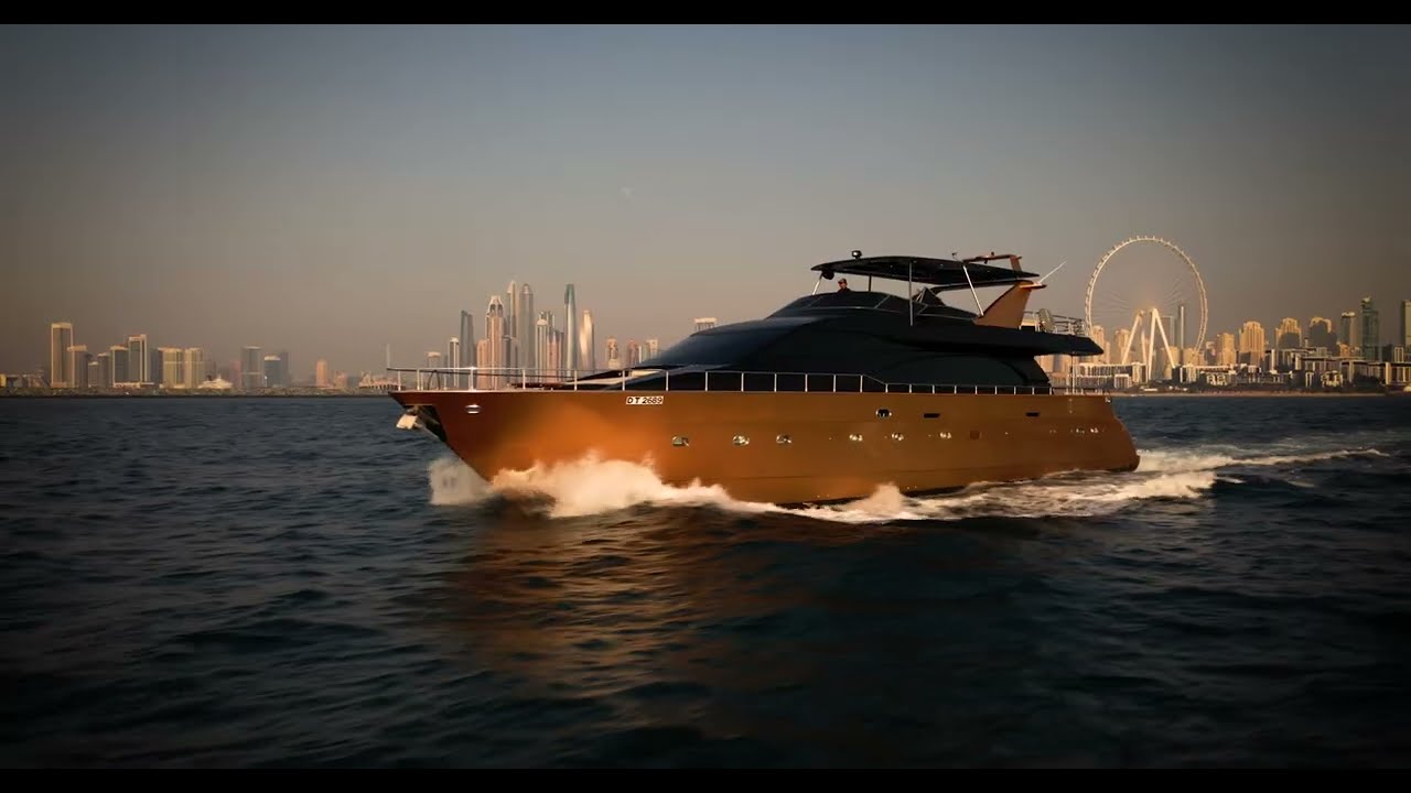 A Stunning Cinematic Drone Journey on Yacht 