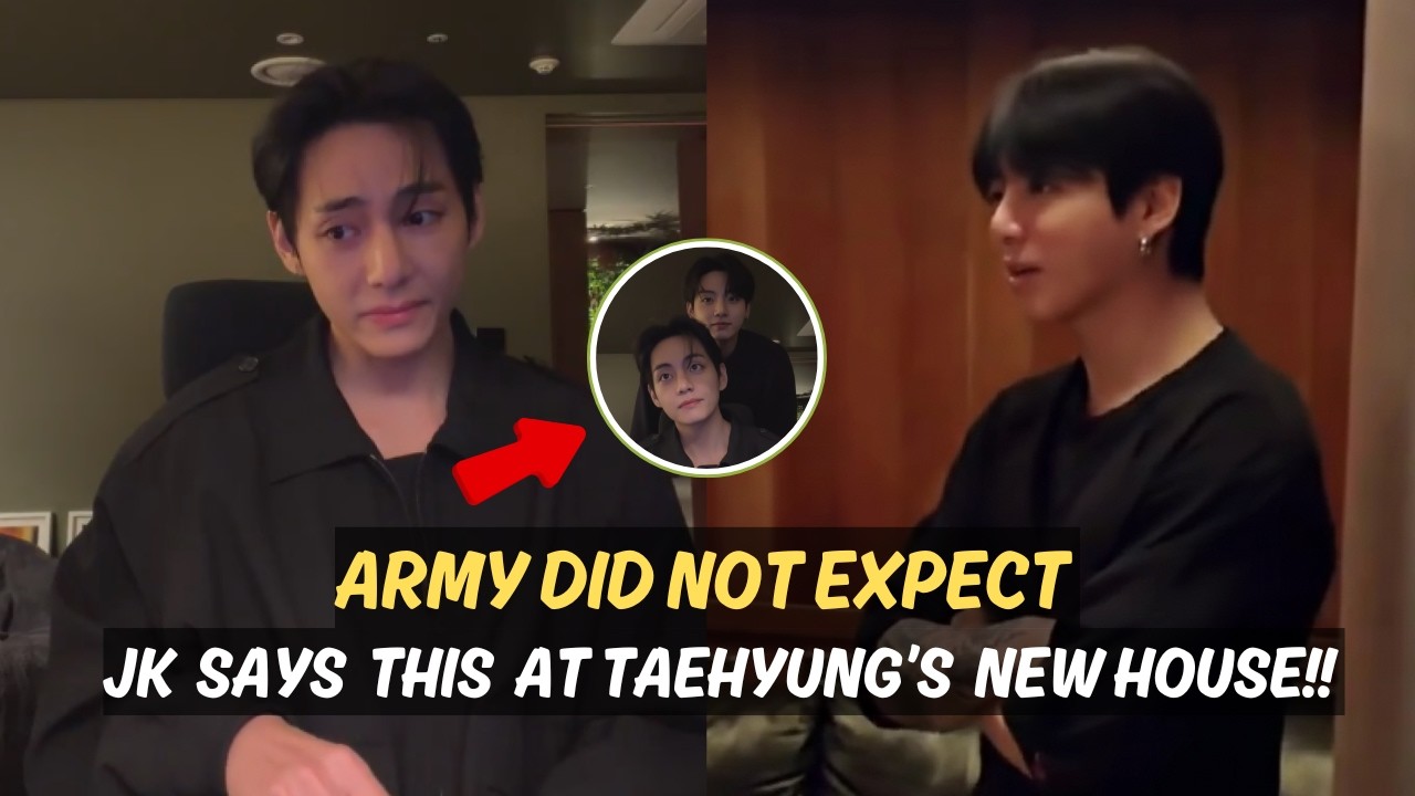 One Sentence from Jungkook Shakes the World: What Really Happened at Taehyung’s House?