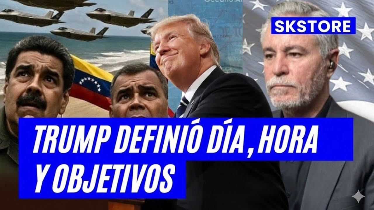 Trump ya tiene el “gatillo, la hora y la fecha” para la salida de Maduro