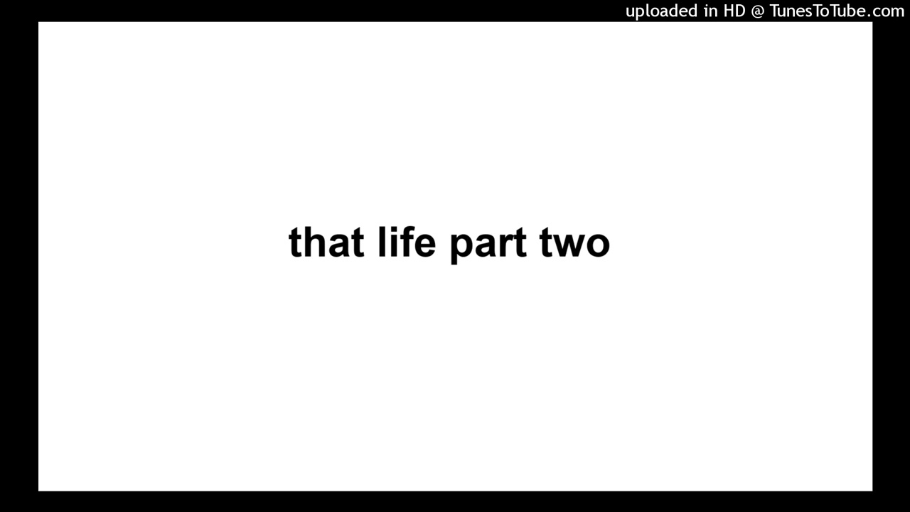 that life part two instrumental- J Dilla style ..