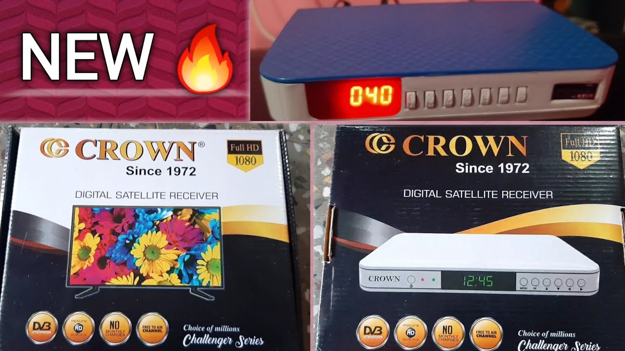 🔥 my new crown digital set top box || digital satellite receiver #bhaiyajikvlog #kingbgbanna