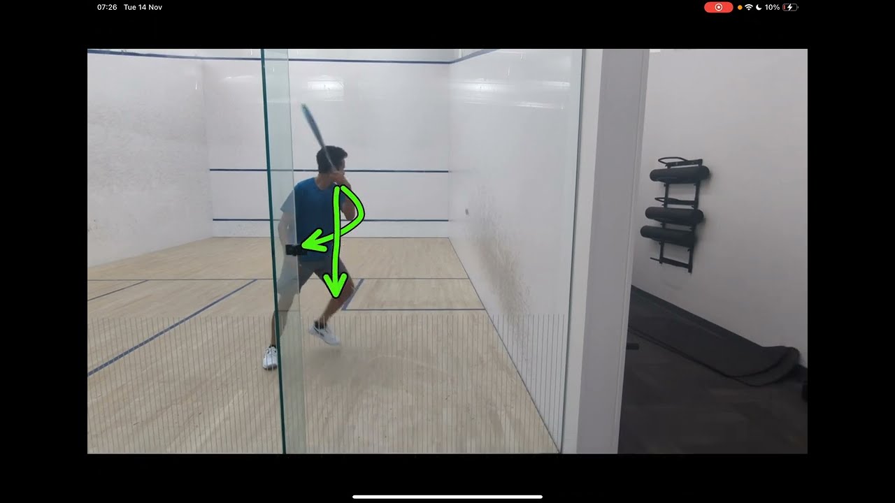 Refining The Squash Backhand