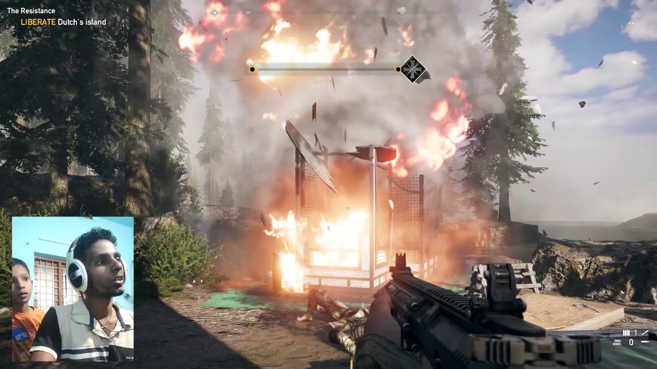 ഒരുത്തനേം വെറുതെ വിടില്ലാ ഞാൻ 👿 farcry 5 malayalam gameplay part 3