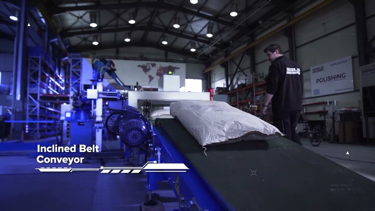 Gizeis Robotics | Solution Study @Megararesins | ROBOSACK25 Palletizing Solution
