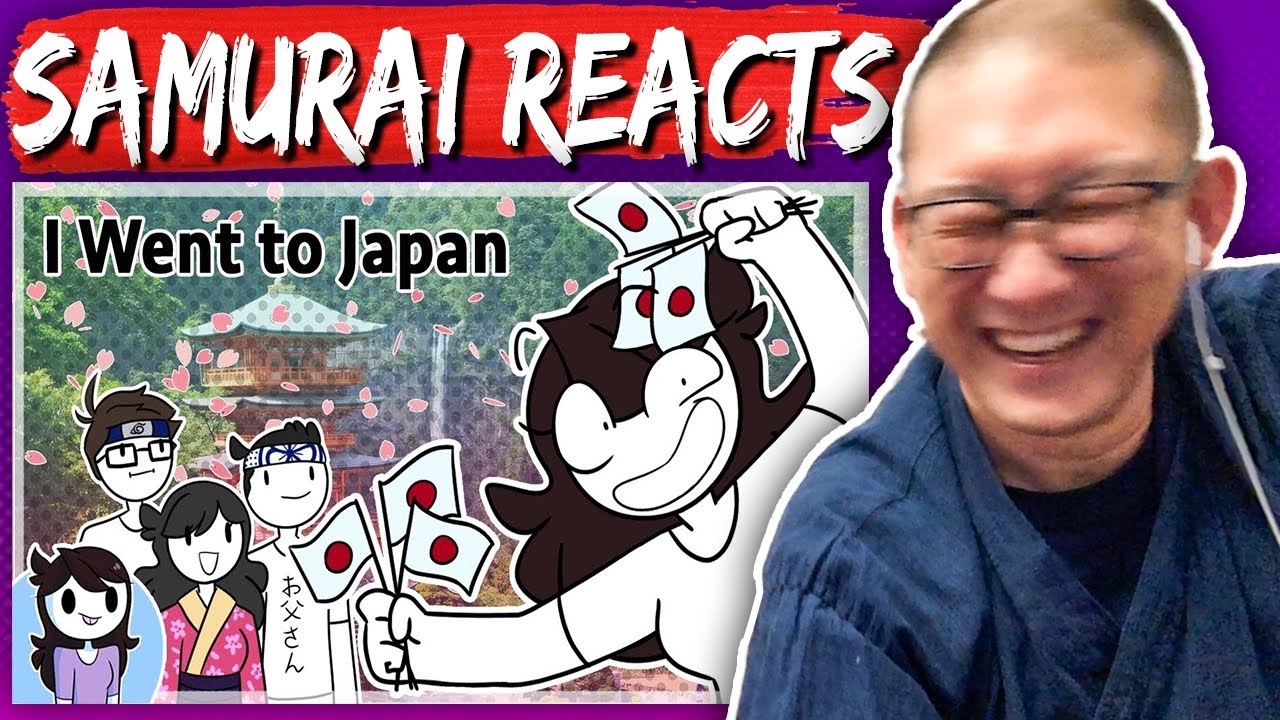 Японцы реагируют на фильм «Какой была моя поездка в Японию» от Jaiden Animations | Samurai Dad
