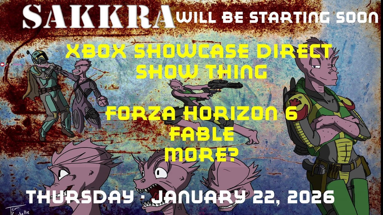 Xbox Direct Showcase with friends! Fable, Forza, and more! #Love