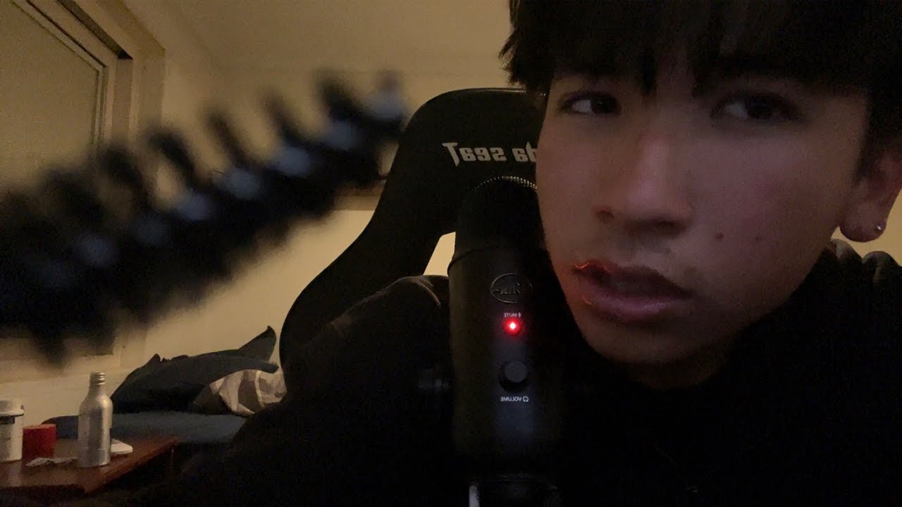 ASMR DOING YOUR EYEBROWS