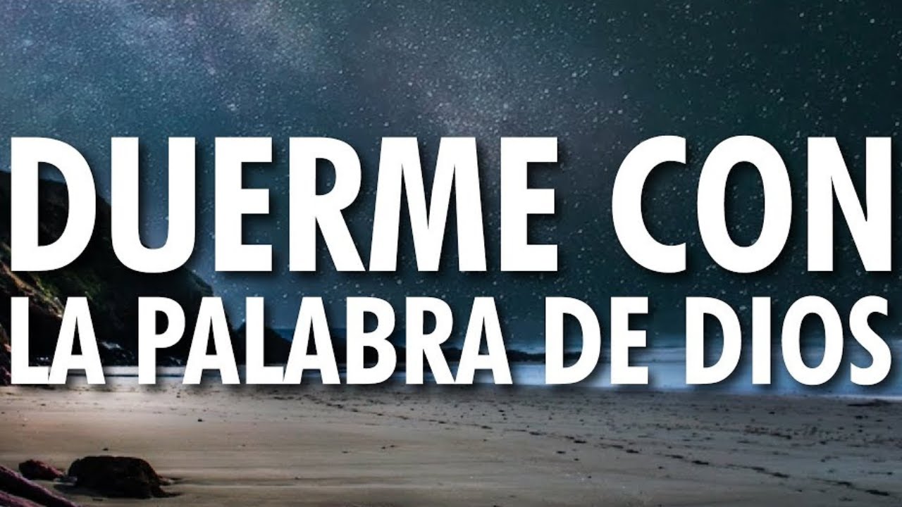 Oracion para dormir escuchando a dios #palabradios #oraciondelanoche #oracion