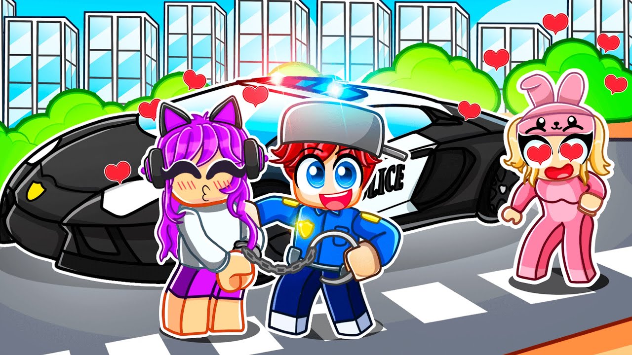 Rizzing Girls With The NEW $10,000,000 POLICE CAR in Roblox Driving Empire…