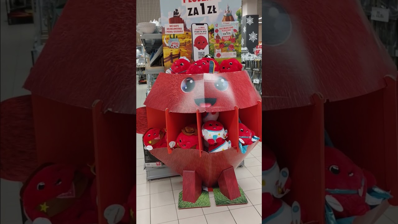Czuję że znalazłam największy hit tego roku, najbardziej słodkie maskotki z Intermarche❤️❤️❤️