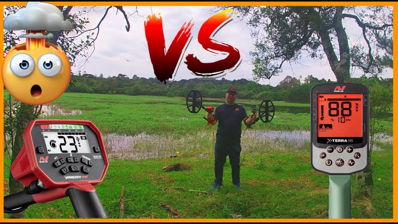 Qual o MELHOR DETECTOR pra COMPRAR - VANQUISH ou X-TERRA ?