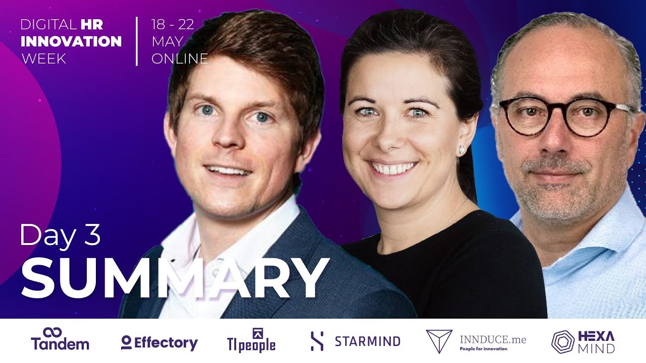 Digital HR Innovation Week - Day 3