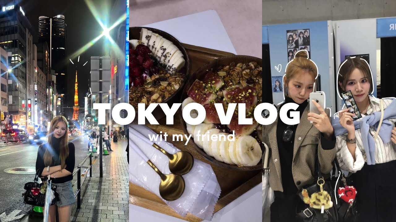 【Vlog】なんで東京って美味しいものいっぱいなの❔❕食べまくりVlog🍴🎀
