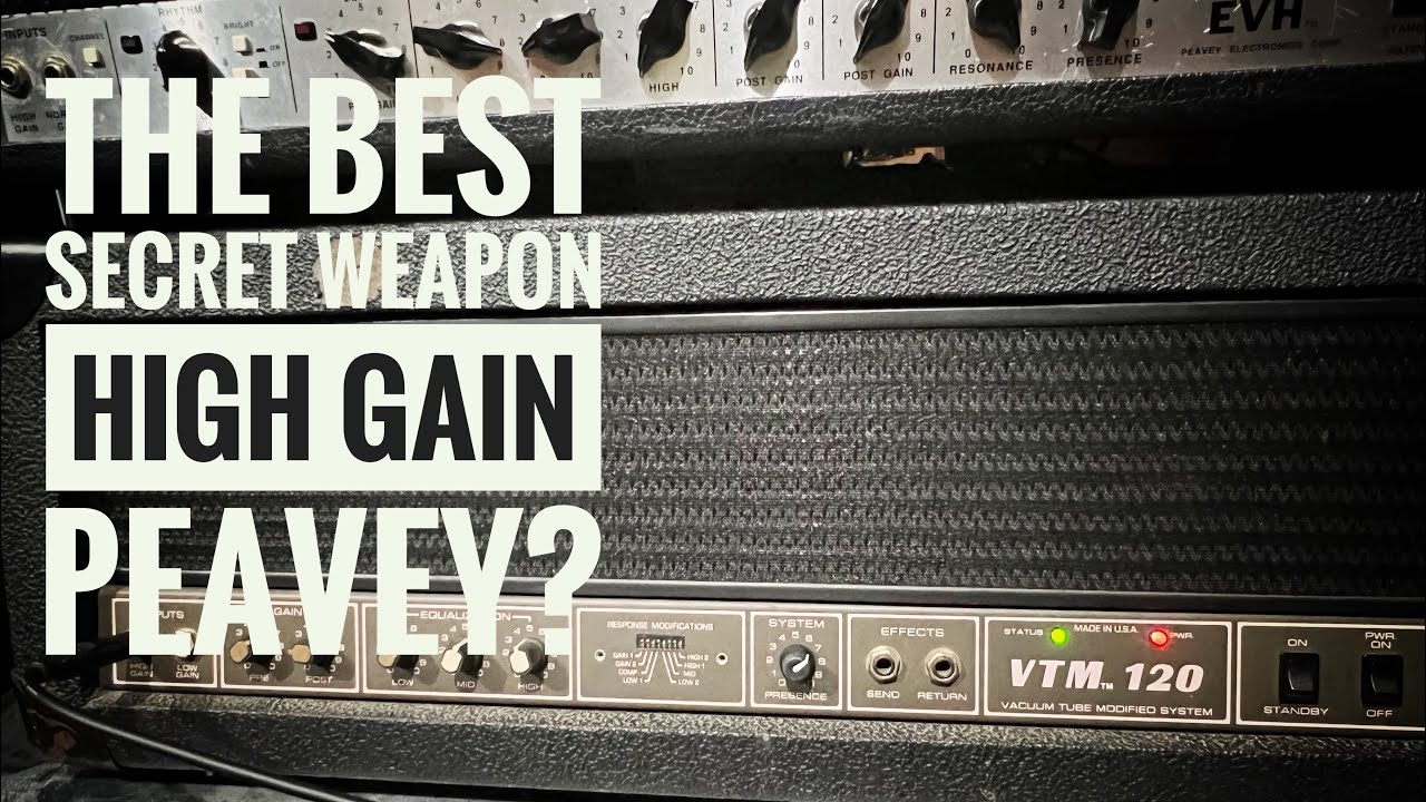 Peavey VTM120 - 5150's forefather