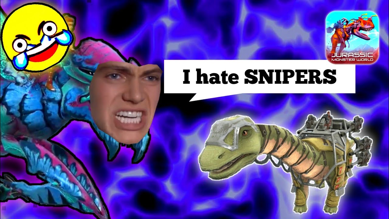 🤣 S. ALLOSAURUS hate SNIPERS 🤣