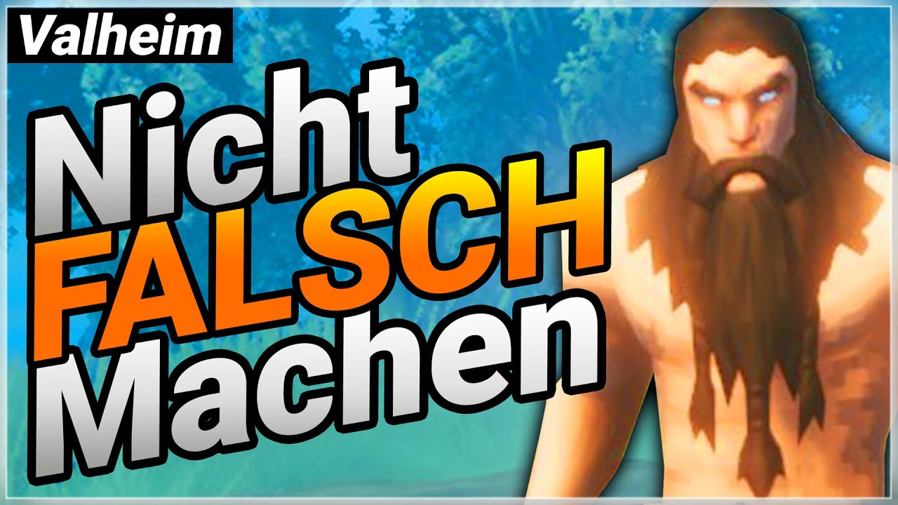 Mach das nicht FALSCH in VALHEIM - 12 Valheim Tipps f&uuml;r Anf&auml;nger | Valheim Gameplay deutsch