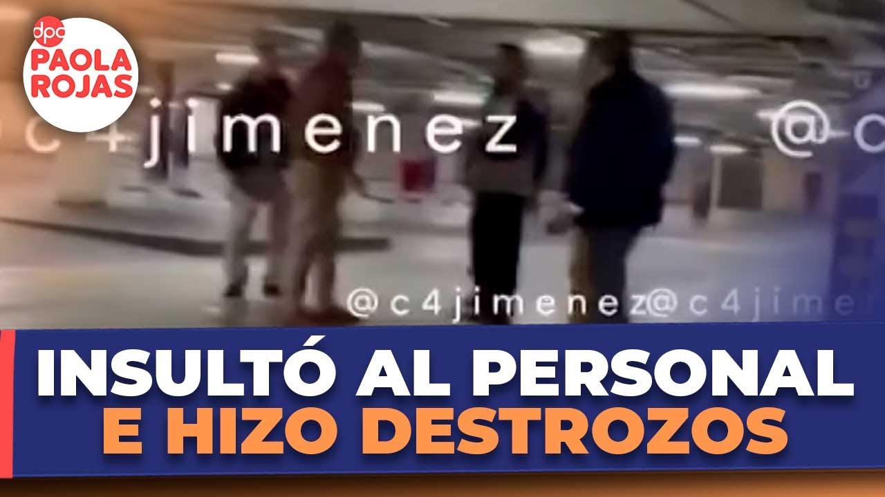 Captan a diputado haciendo destrozos en plaza de Metepec | DPC con Paola Rojas