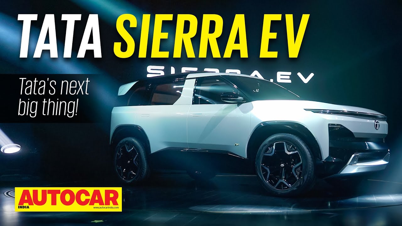 Tata Sierra EV - Tata's next big thing | Auto Expo 2023 | Autocar India