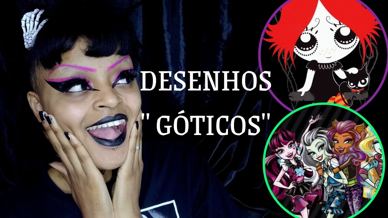 5 DESENHOS ANIMADOS COM ESTÉTICA GÓTICA / SEMANA PERKY GOTH