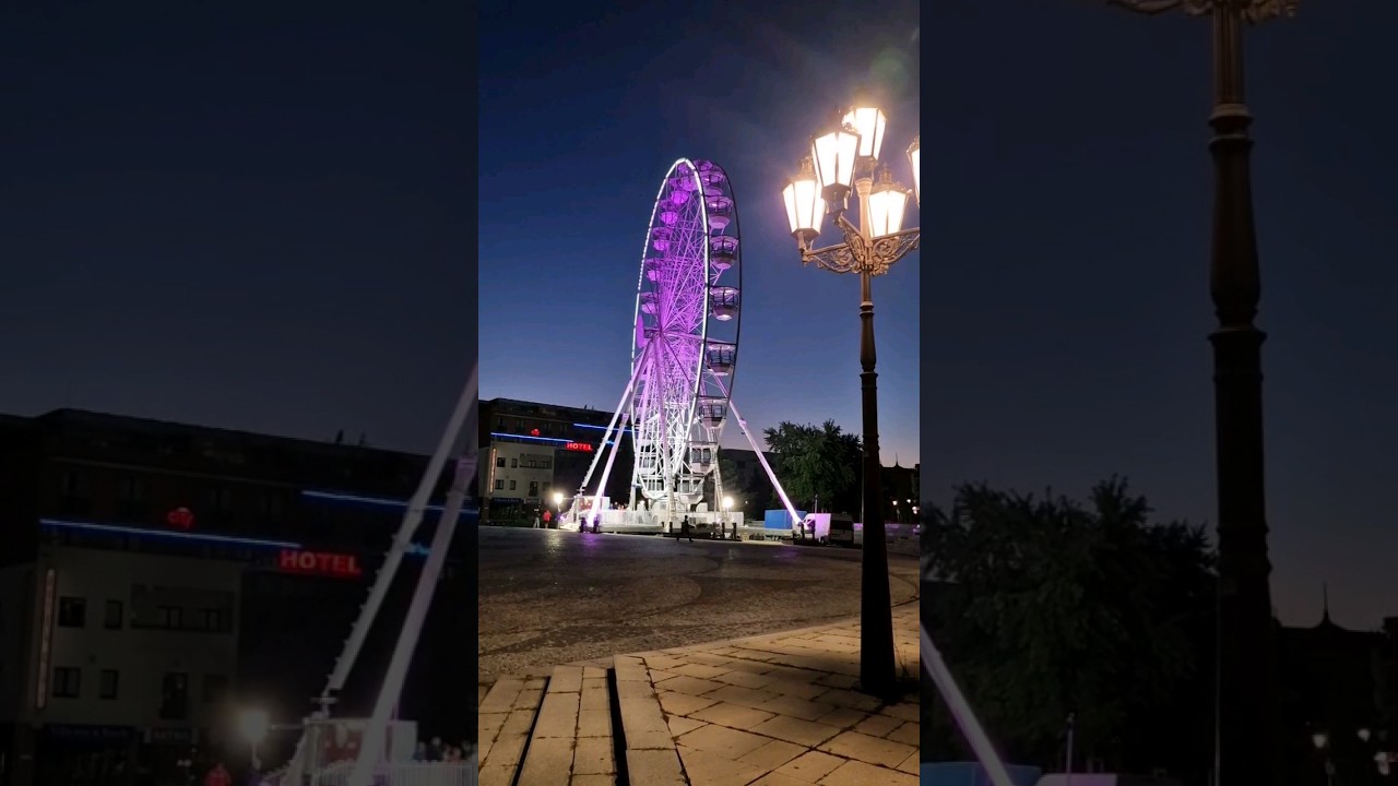 🎡Vyhliadkov&eacute; koleso v Nitre #nitra #Campanafest #festival #fotografka