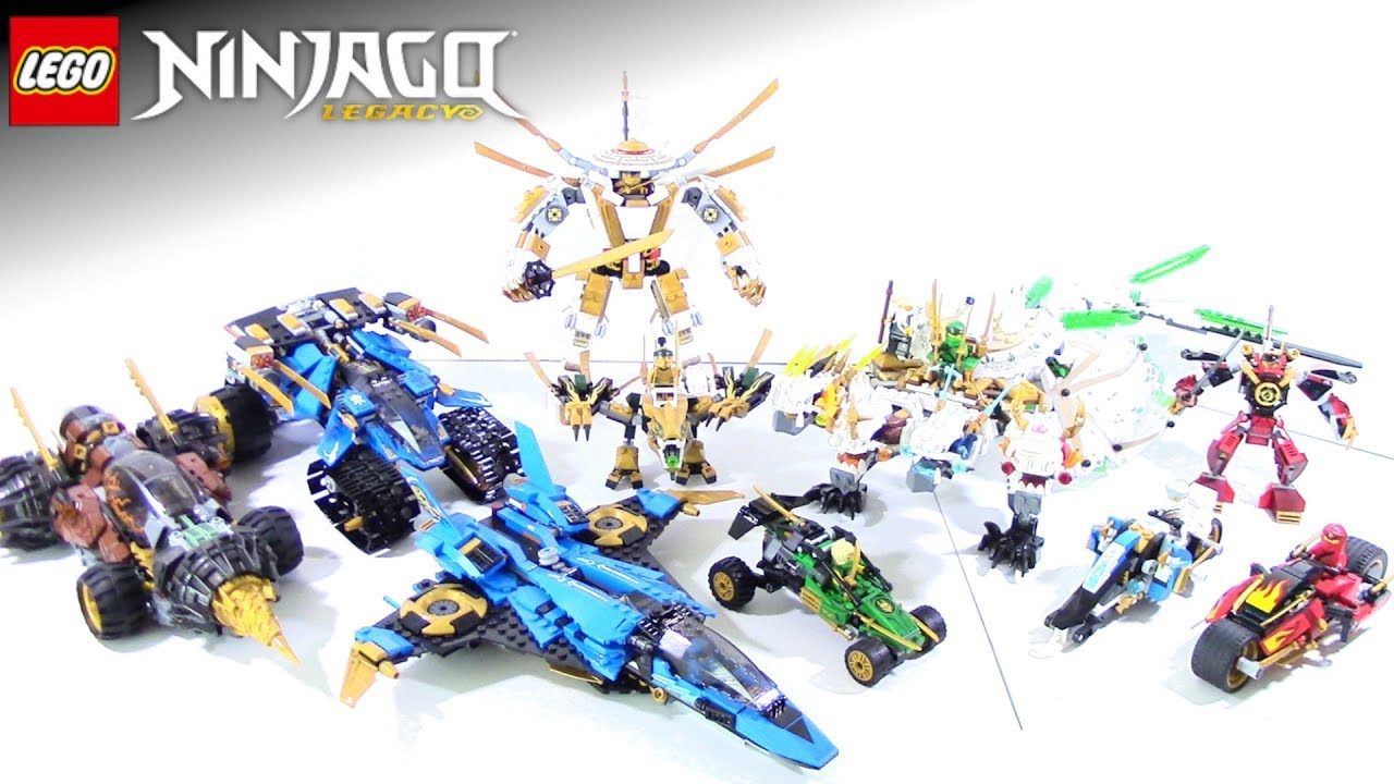 All LEGO Ninjago Legacy Vehicles Overview
