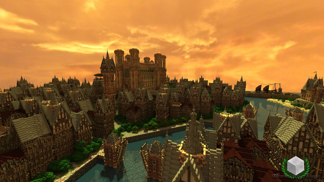 Minecraft Timelapse - Prospero the Canal City