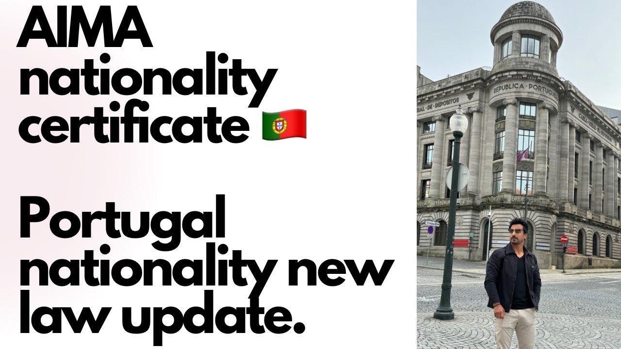 How to get certificate for nationality from AIMA/ certid&atilde;o de contagen  de tempo / nationality law