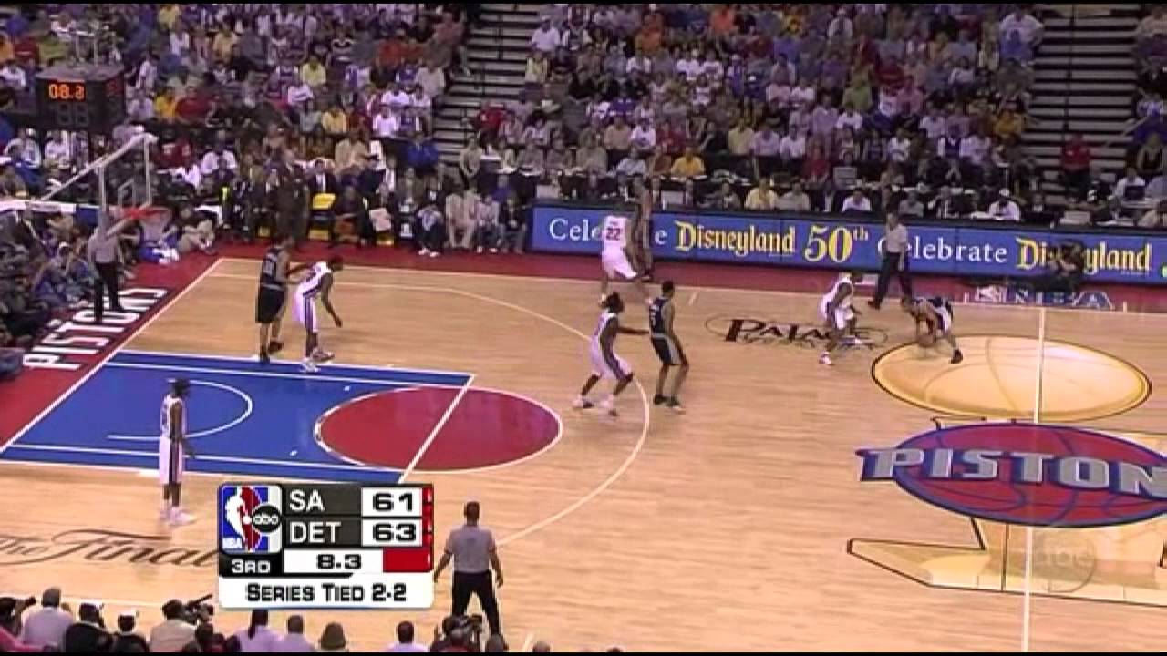 2005 NBA Finals - San Antonio vs Detroit - Game 5 Best Plays