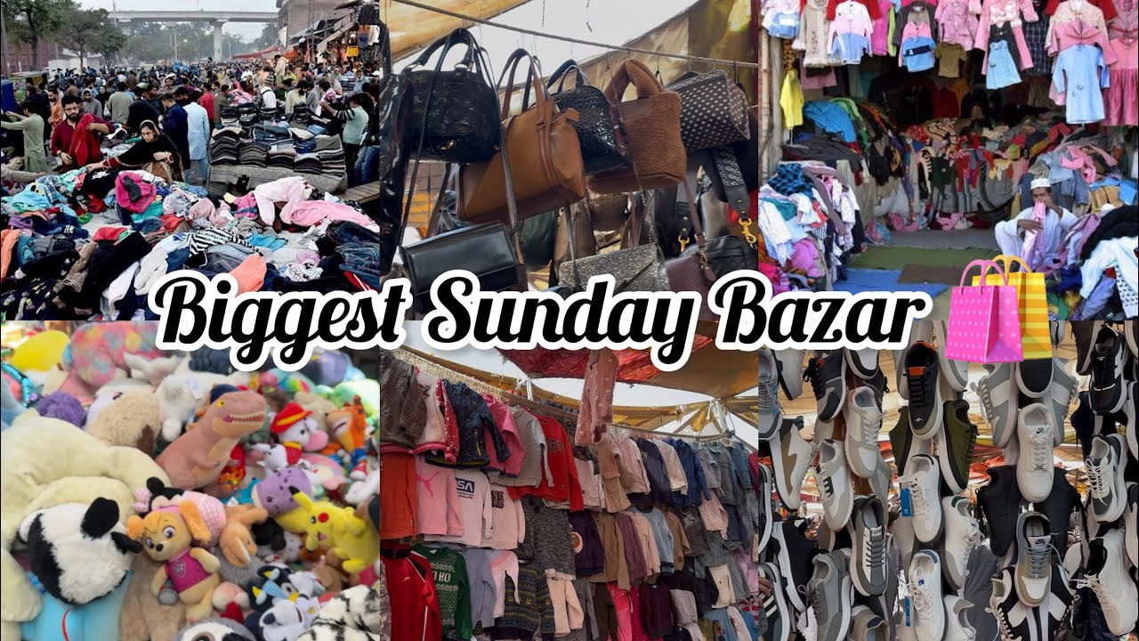 Biggest Sunday Bazar Karachi | Finally Found Aesthetic Market | Gulshan Sunday Bazar | Sunday Market