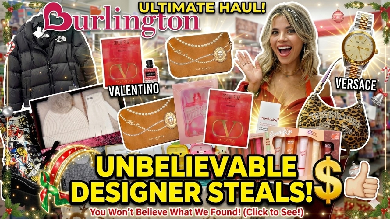 Burlington Pre-Holiday Girly Shopping + Haul! 🎀 Gift Sets, Stocking Stuffers & More!
