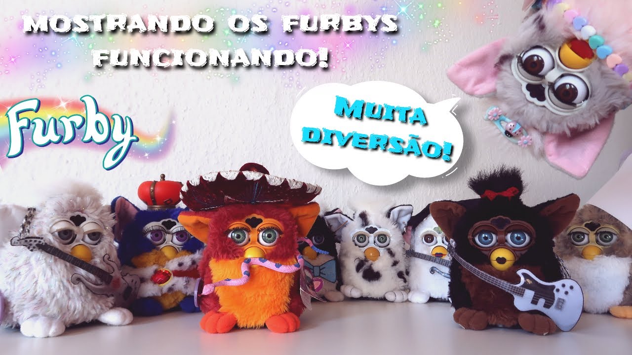 Furby 1998 - Review 🎉 Furbys Cantando, Dan&ccedil;ando e Conversando