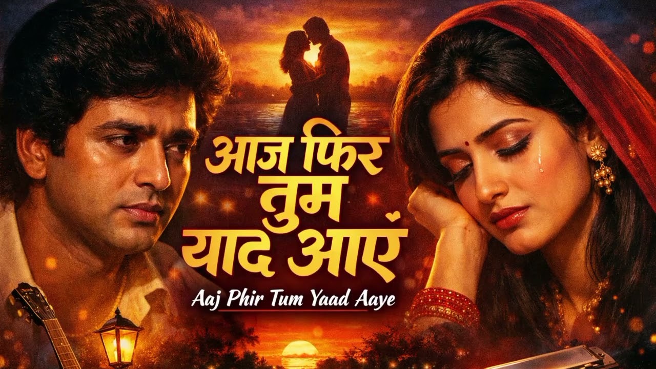 Aaj Phir Tum Yaad ❤️ | Sad Romantic Hindi Song | Emotional Feel