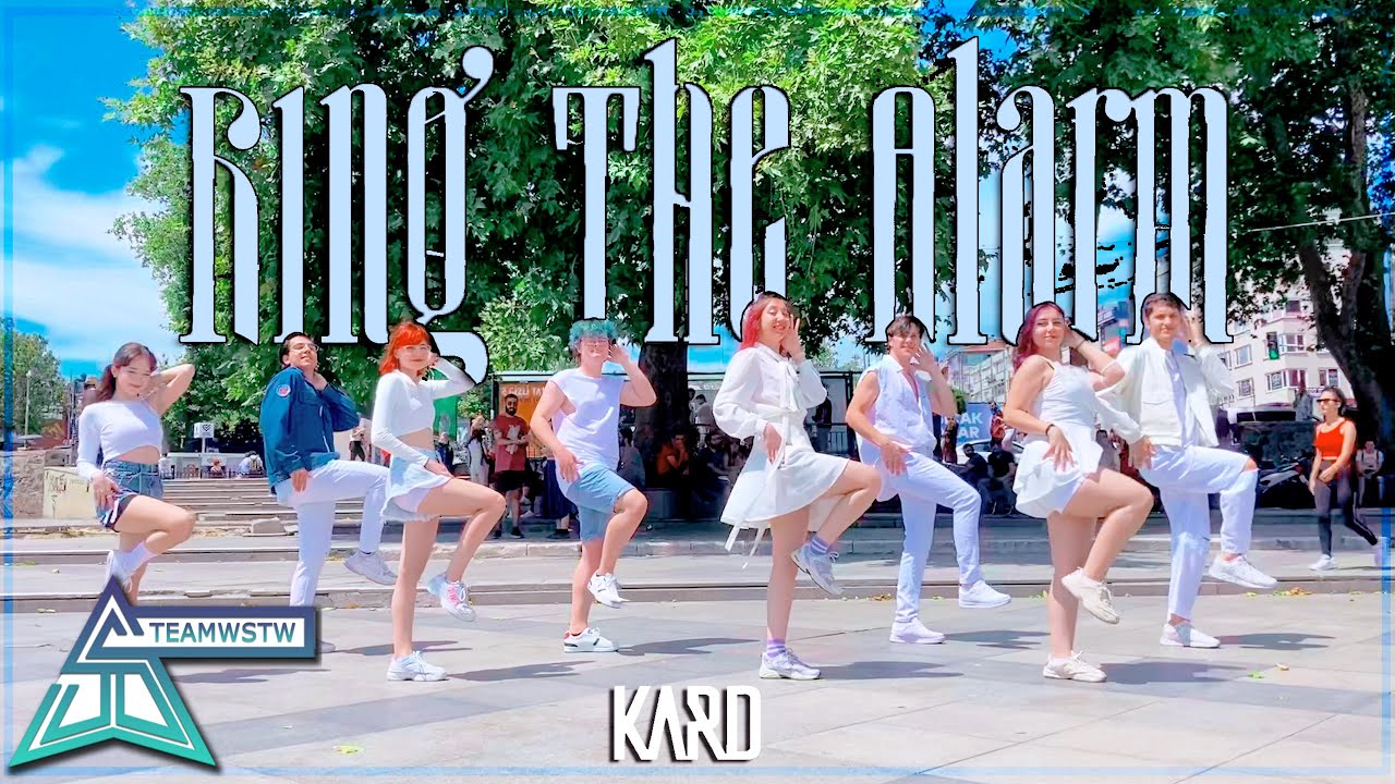 [K-POP IN PUBLIC TÜRKİYE] KARD (카드) - RING THE ALARM | ONE TAKE DANCE COVER [TEAMWSTW]