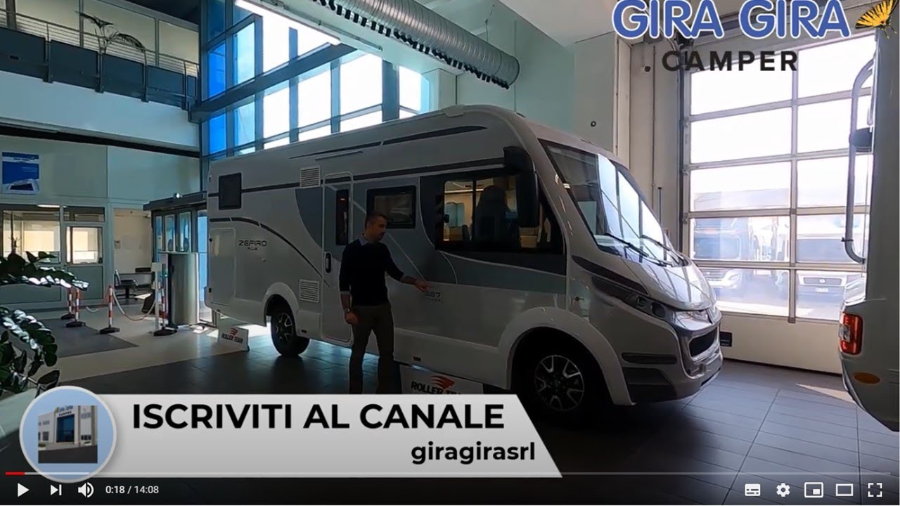 Camper Motorhome Roller Team Zefiro INTEGRAL 287 gemelli con garage