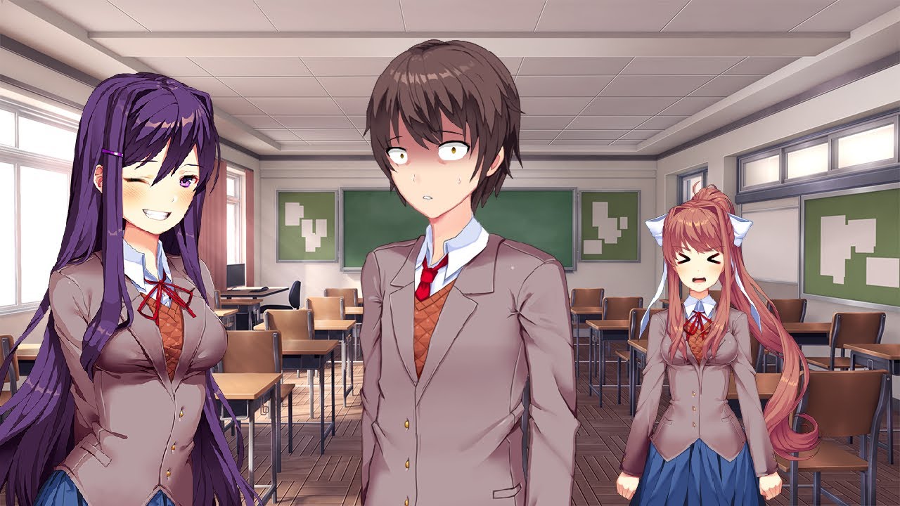 {DDLC Mod} MC is cheating on Monika??