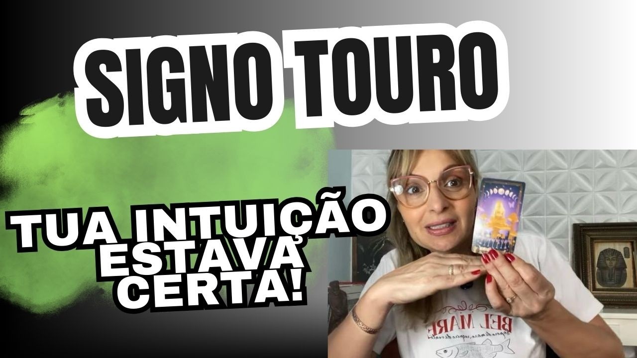 TOURO♉️ PRECISO TE DIZER, ESTA FONTE SECOU. TUA INTUAÇÃO NÃO TE ENGANA!