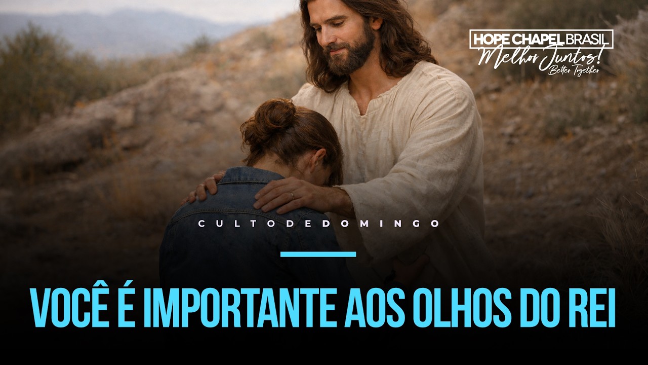 Você é importante aos olhos do Rei | Emerson Gaspar | Culto 08.03.2026