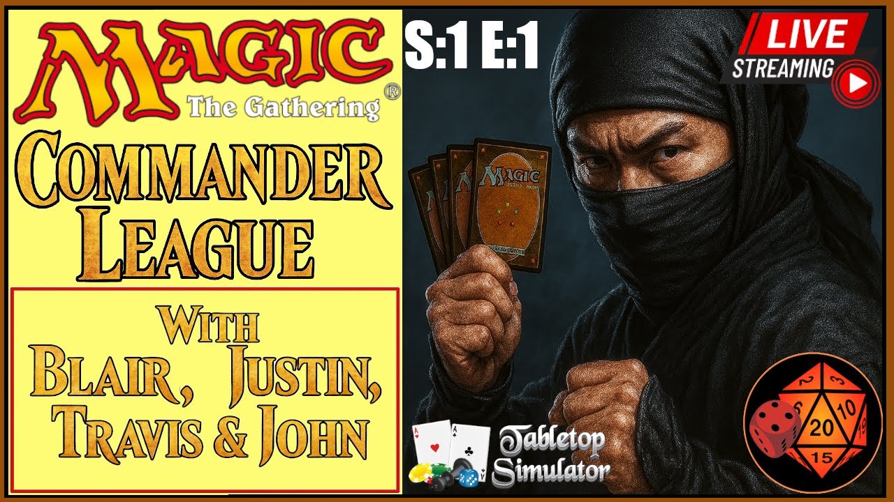 Monday Night Magic | Commander League | S:1 E:1
