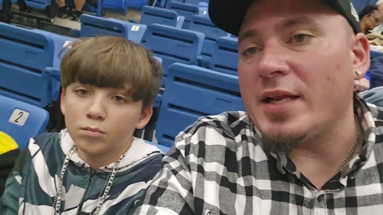 Basketball game (guy gets kicked out for cursing at reff)
