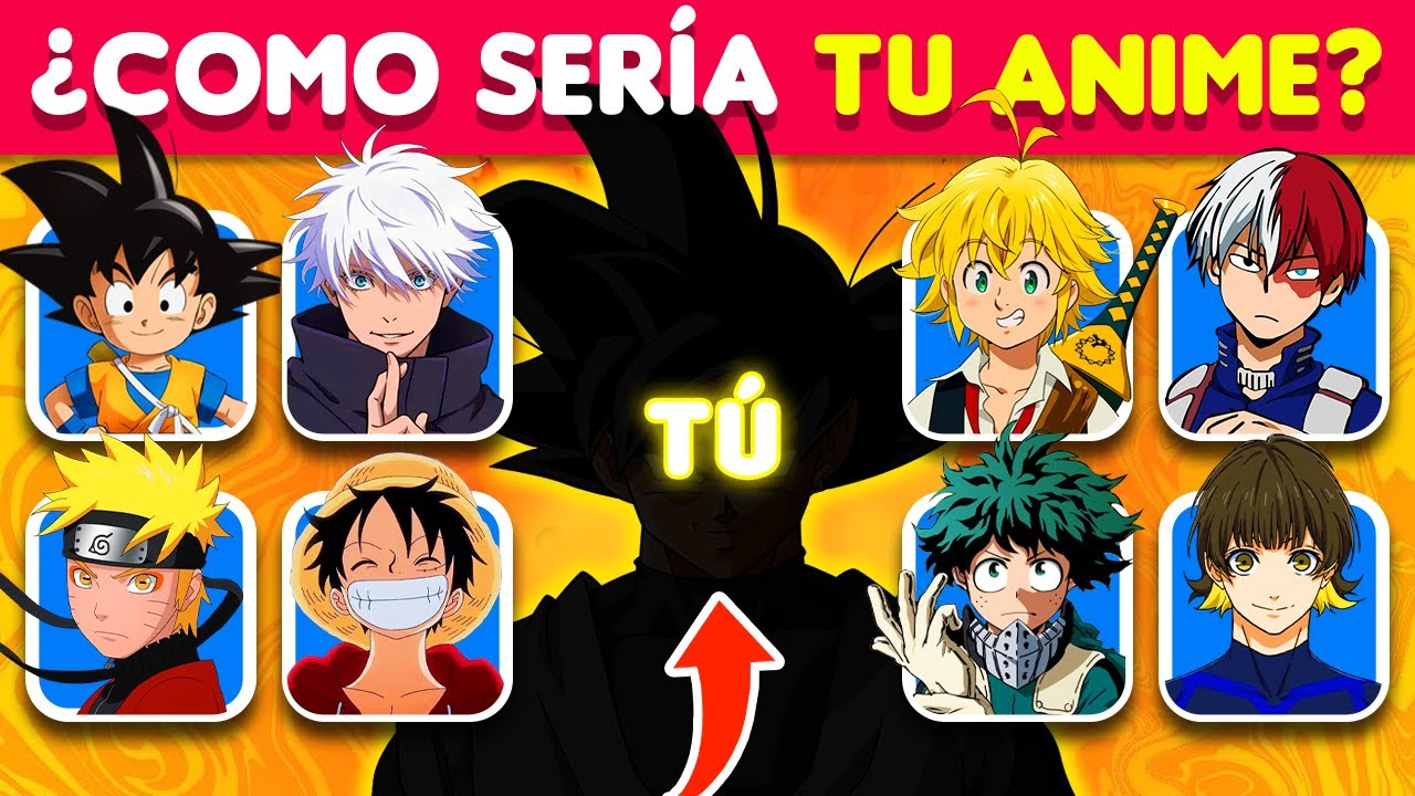Crea Tu Propio Anime Perfecto 👊⚔️🐲 Anime trivia | SOR anime