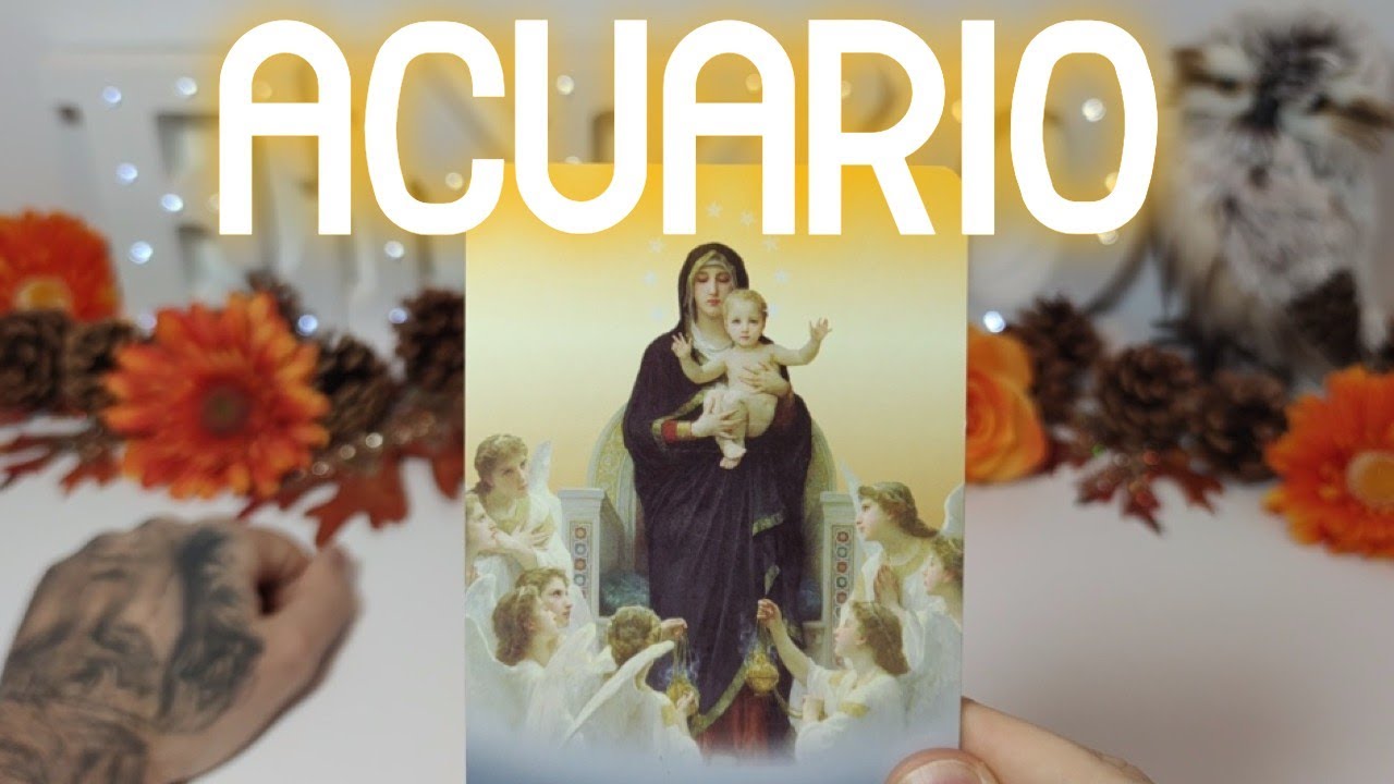 ACUARIO ♒️ TU PAPÁ QUE YA PARTIÓ 👼🏻😢 NECESITA QUE SEPAS ESTO 😭📩 HOROSCOPO #ACUARIO HOY TAROT AMOR