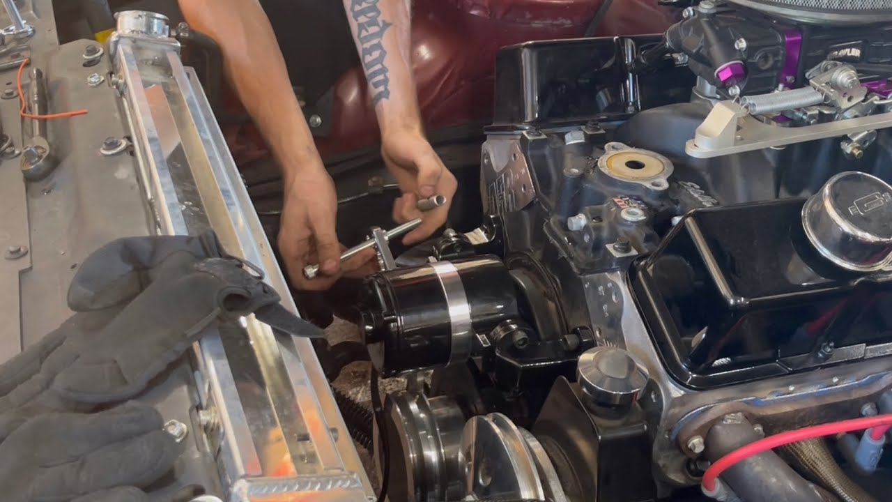 Camaro 3-го поколения получил электрический водяной насос для двигателя SBC.