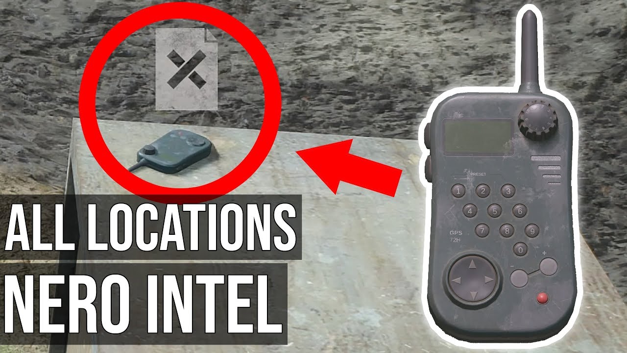 All NERO Intel Collectible Locations - Days Gone