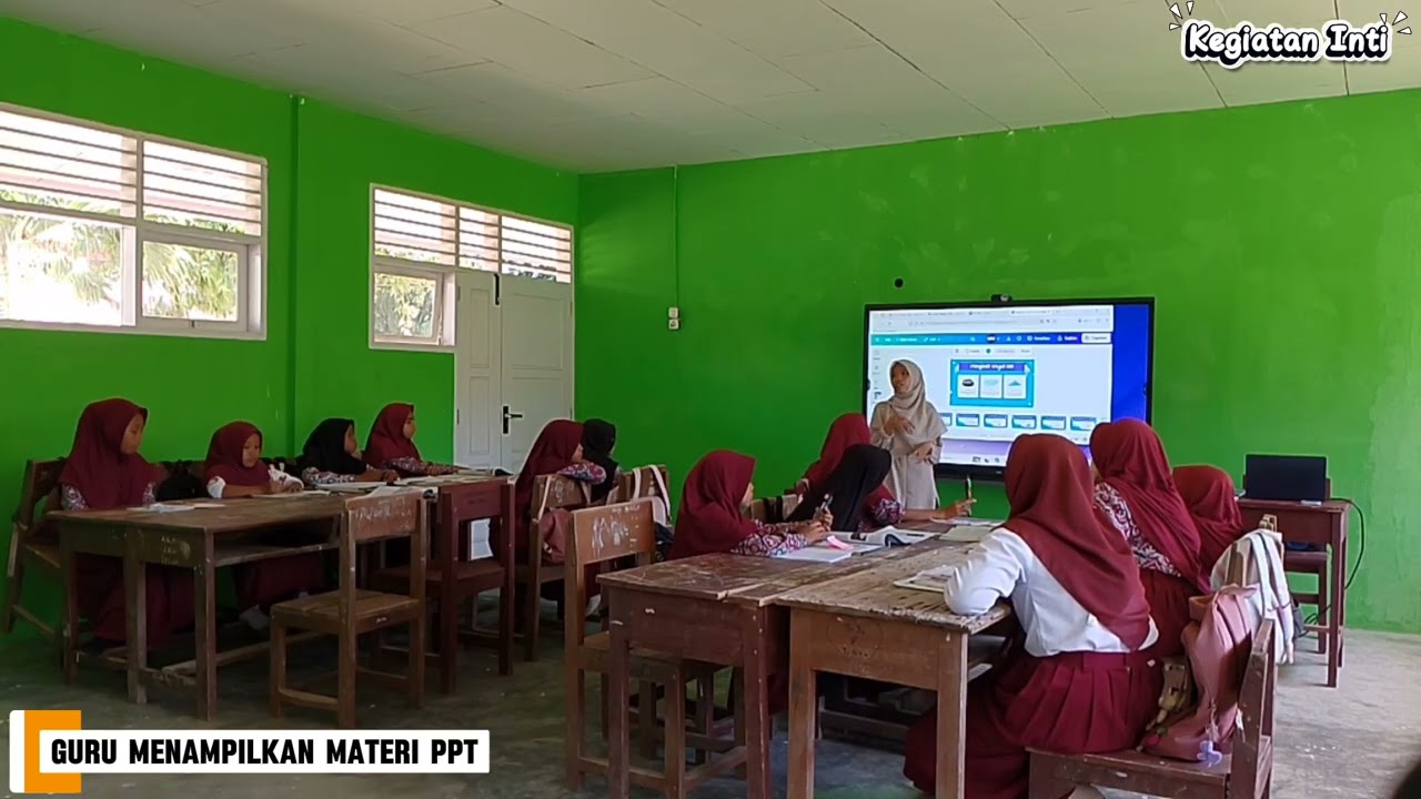 RENCANA AKSI SEKOLAH,  PENGIMBASAN PAPAN INTERAKTIF di SDN 10 BALAESANG| MATERI PERUBAHAN WUJUD ZAT